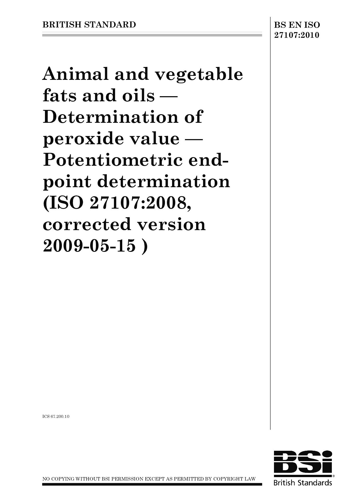 BS EN ISO 27107:2010封面图