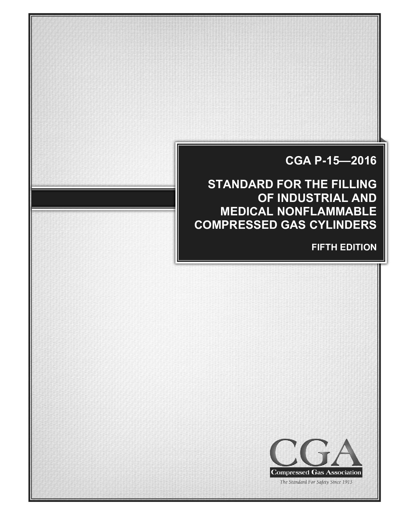 CGA P-15-2016封面图