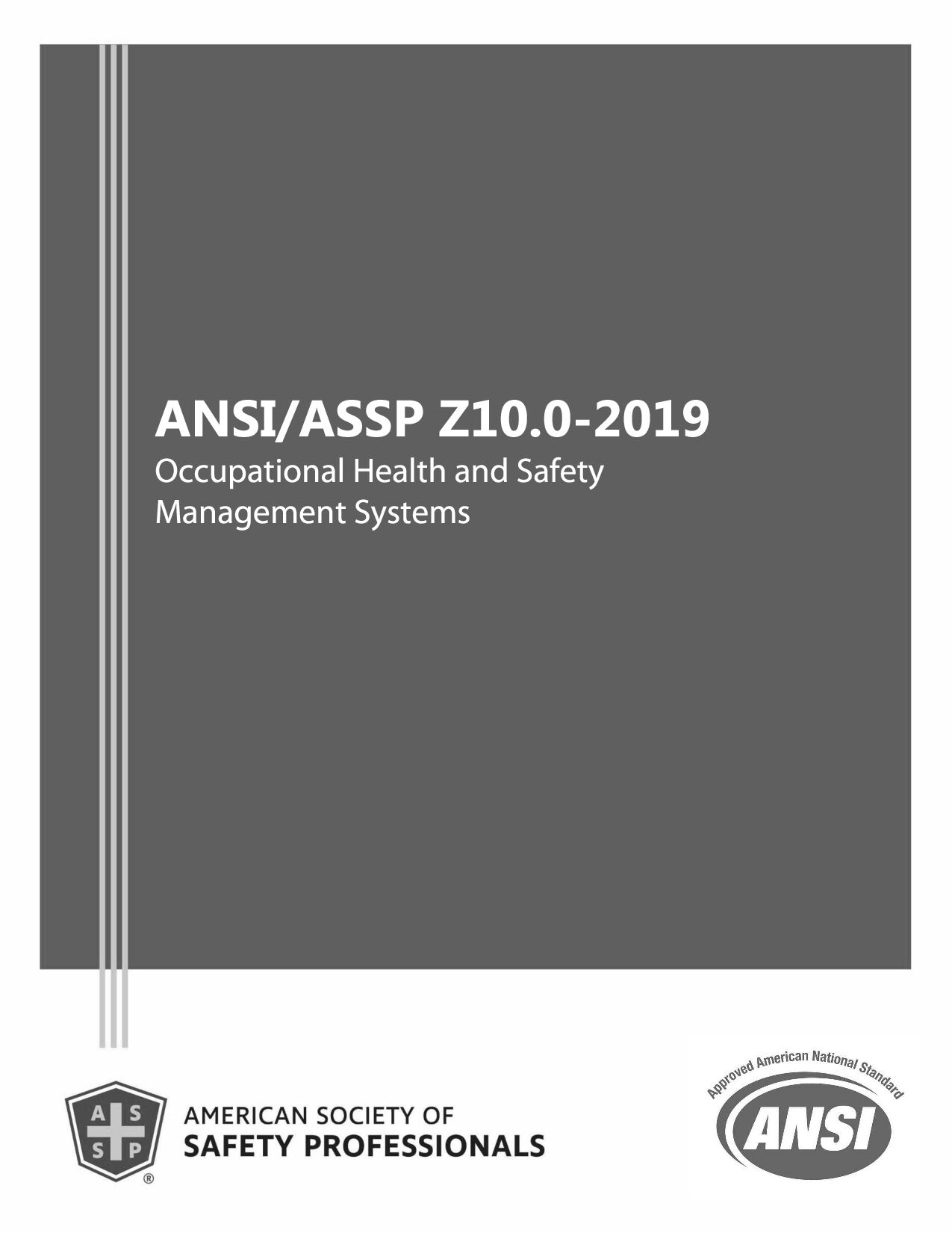 ANSI/ASSP Z10.0-2019