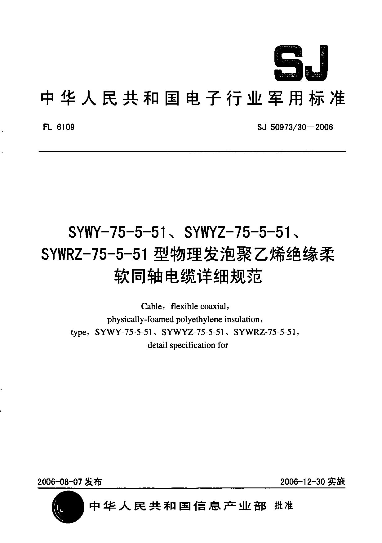 SJ 50973/30-2006封面图