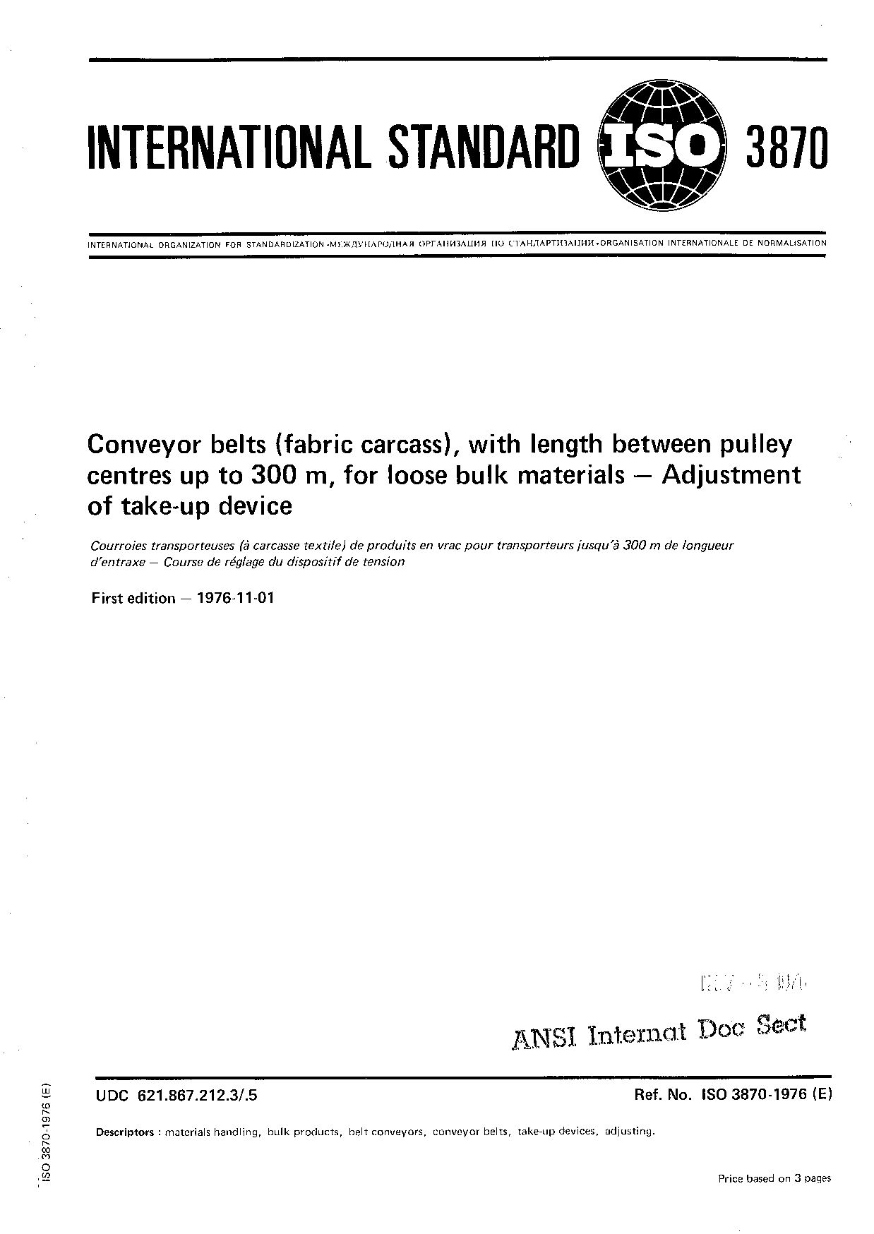 ISO 3870:1976封面图