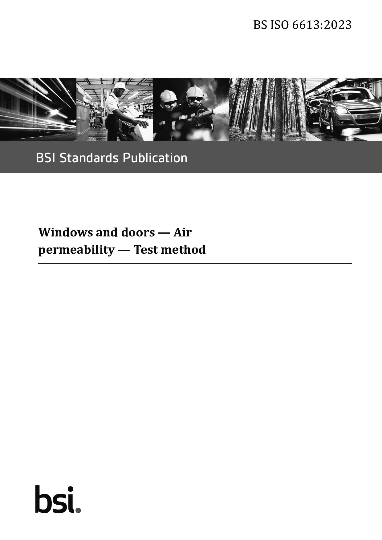 BS ISO 6613:2023封面图