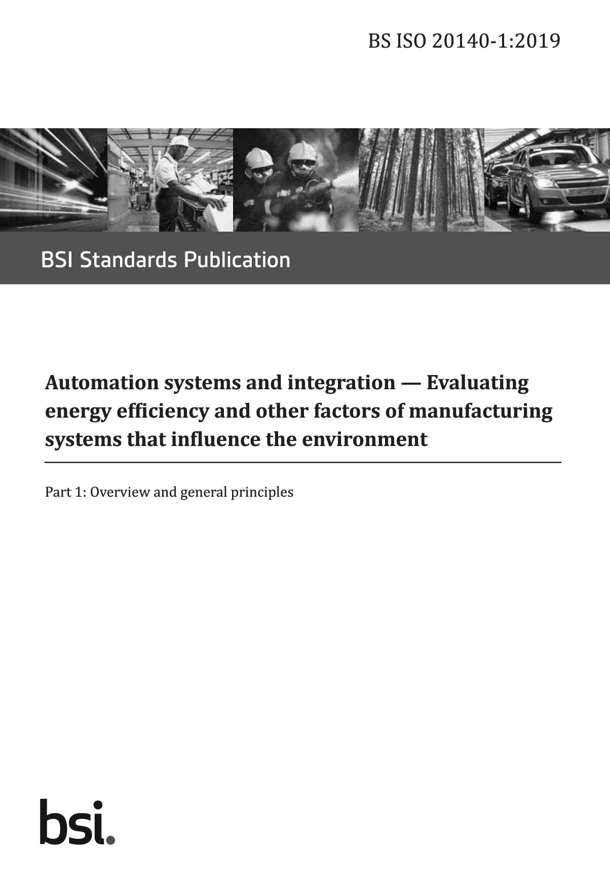 BS ISO 20140-1:2019