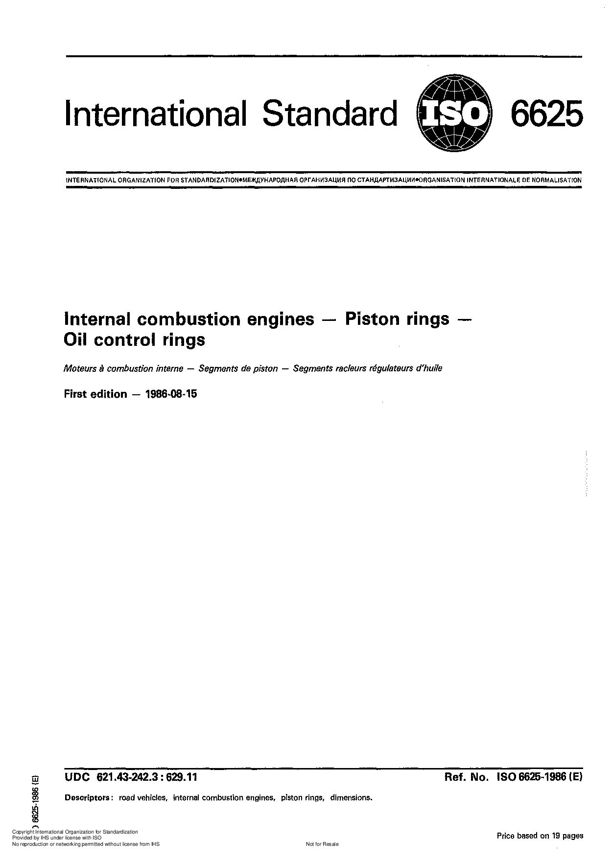 ISO 6625:1986封面图