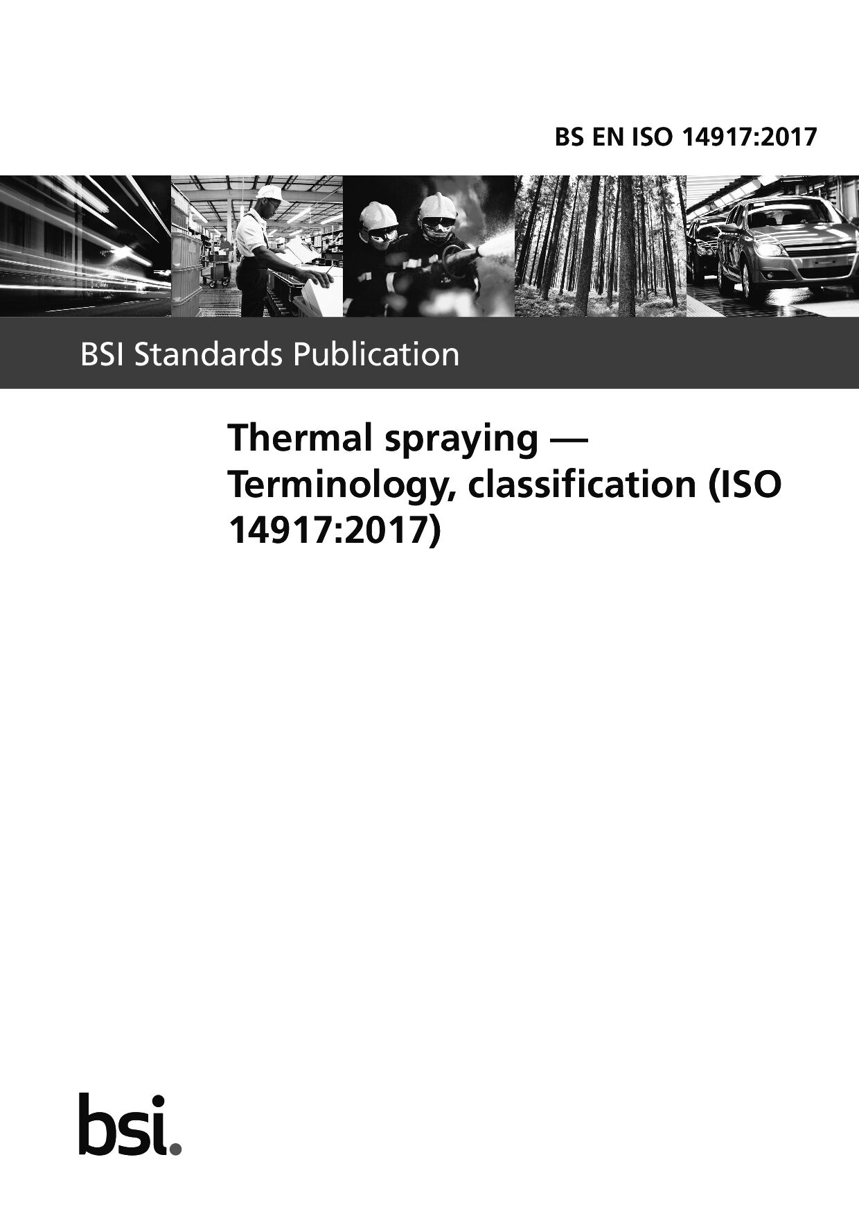 BS EN ISO 14917:2017