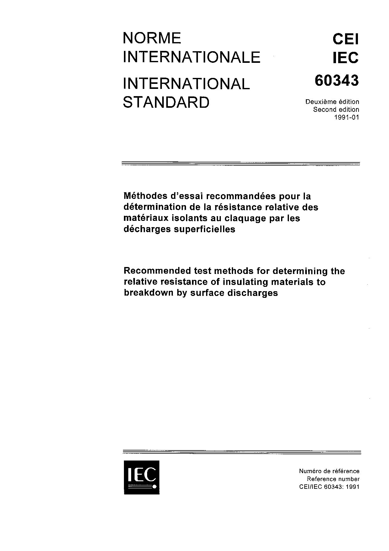 IEC 60343:1991封面图