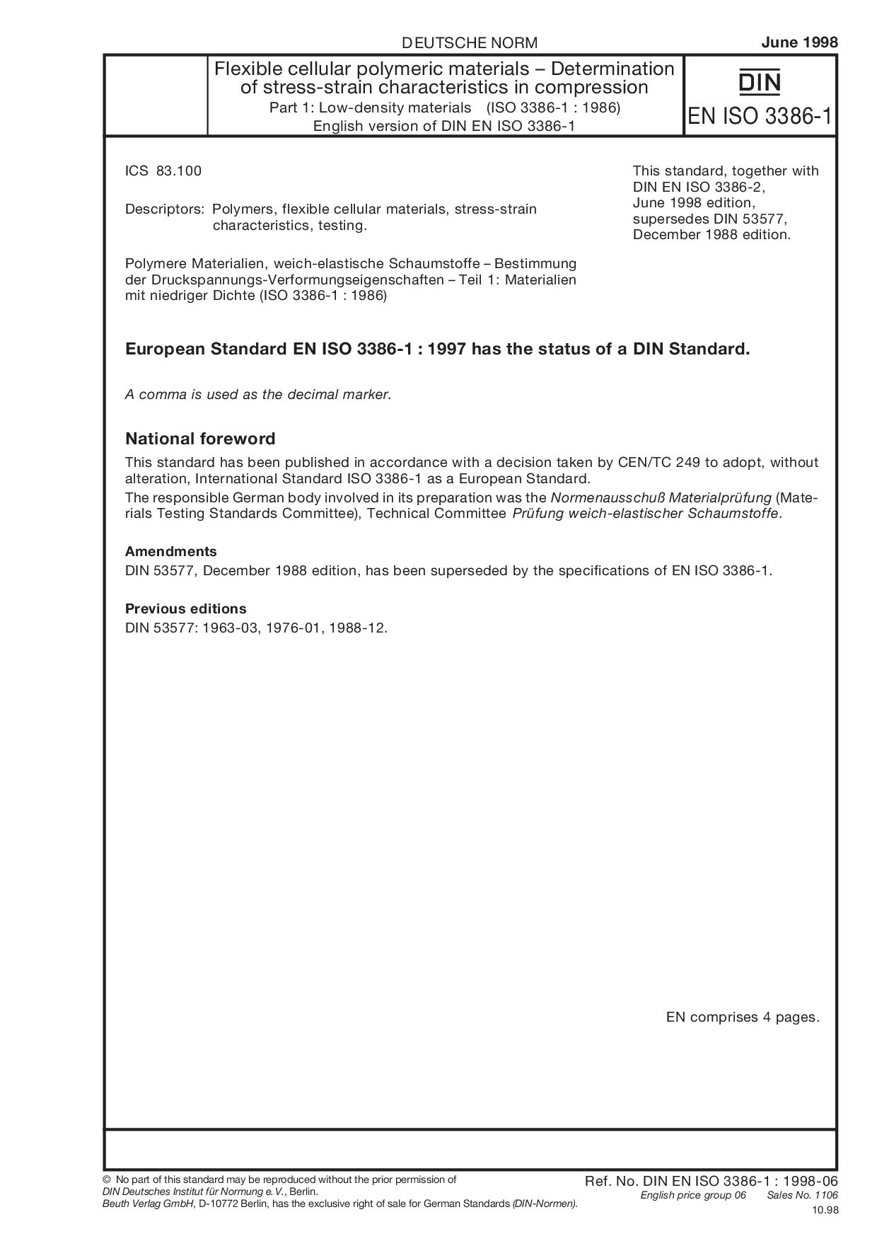 DIN EN ISO 3386-1:1998封面图