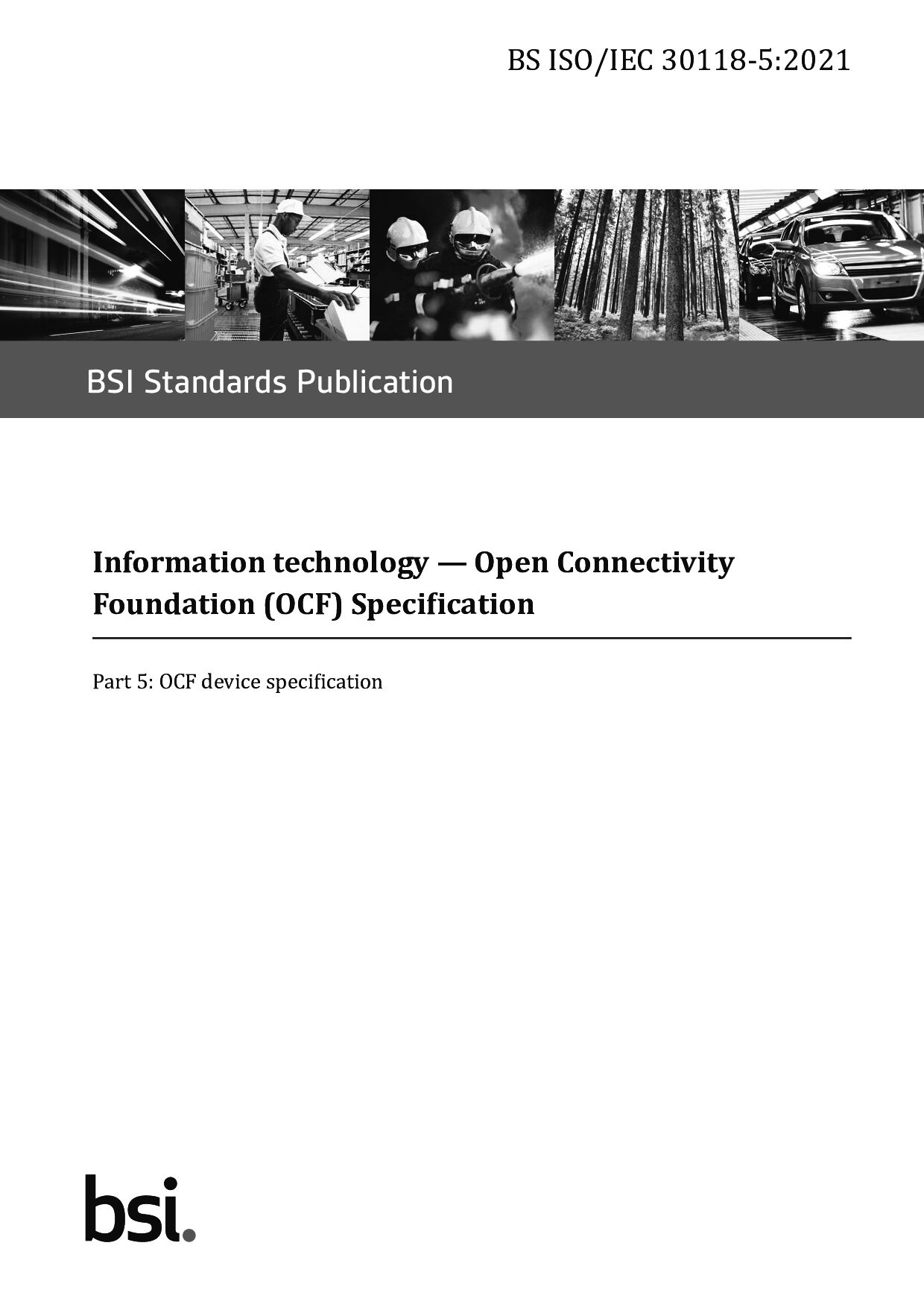 BS ISO/IEC 30118-5:2021封面图