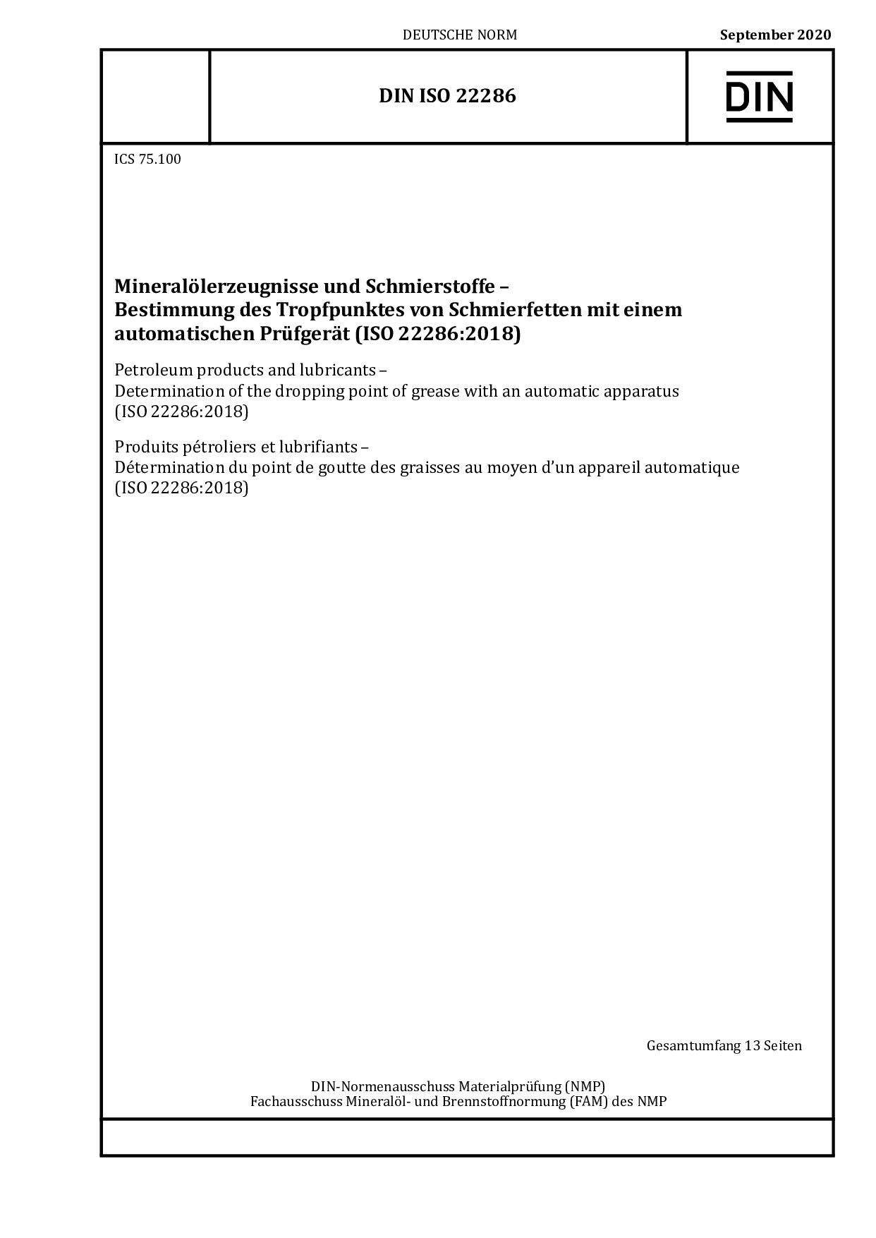 DIN ISO 22286:2020封面图