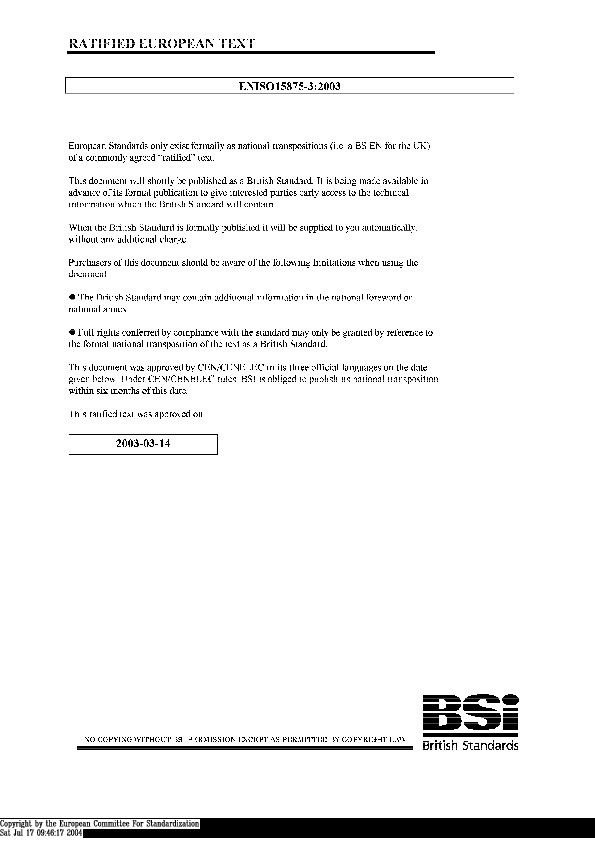 EN ISO 15875-3:2003封面图