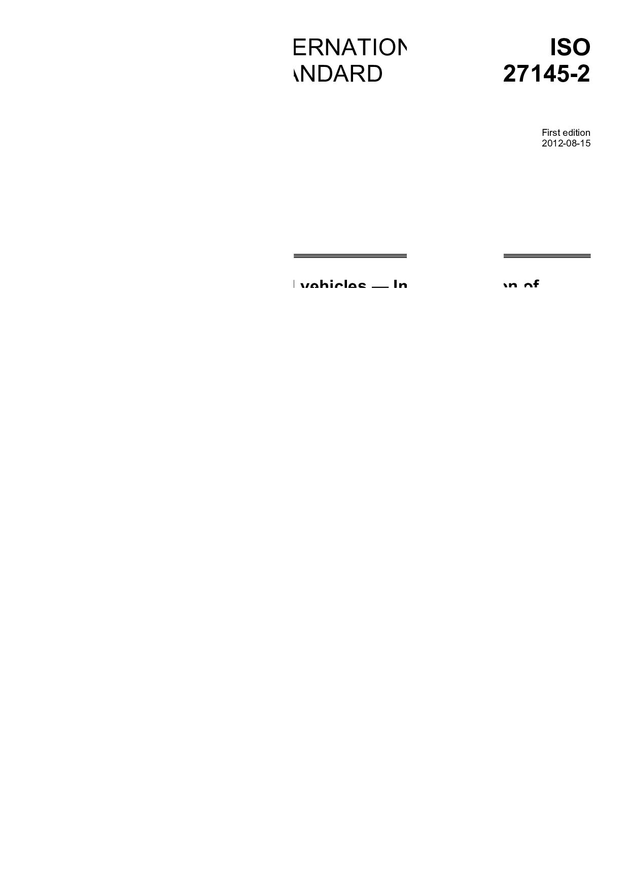 ISO 27145-2:2012封面图