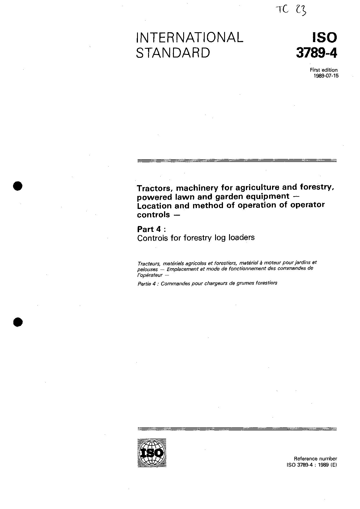 ISO 3789-4:1989封面图
