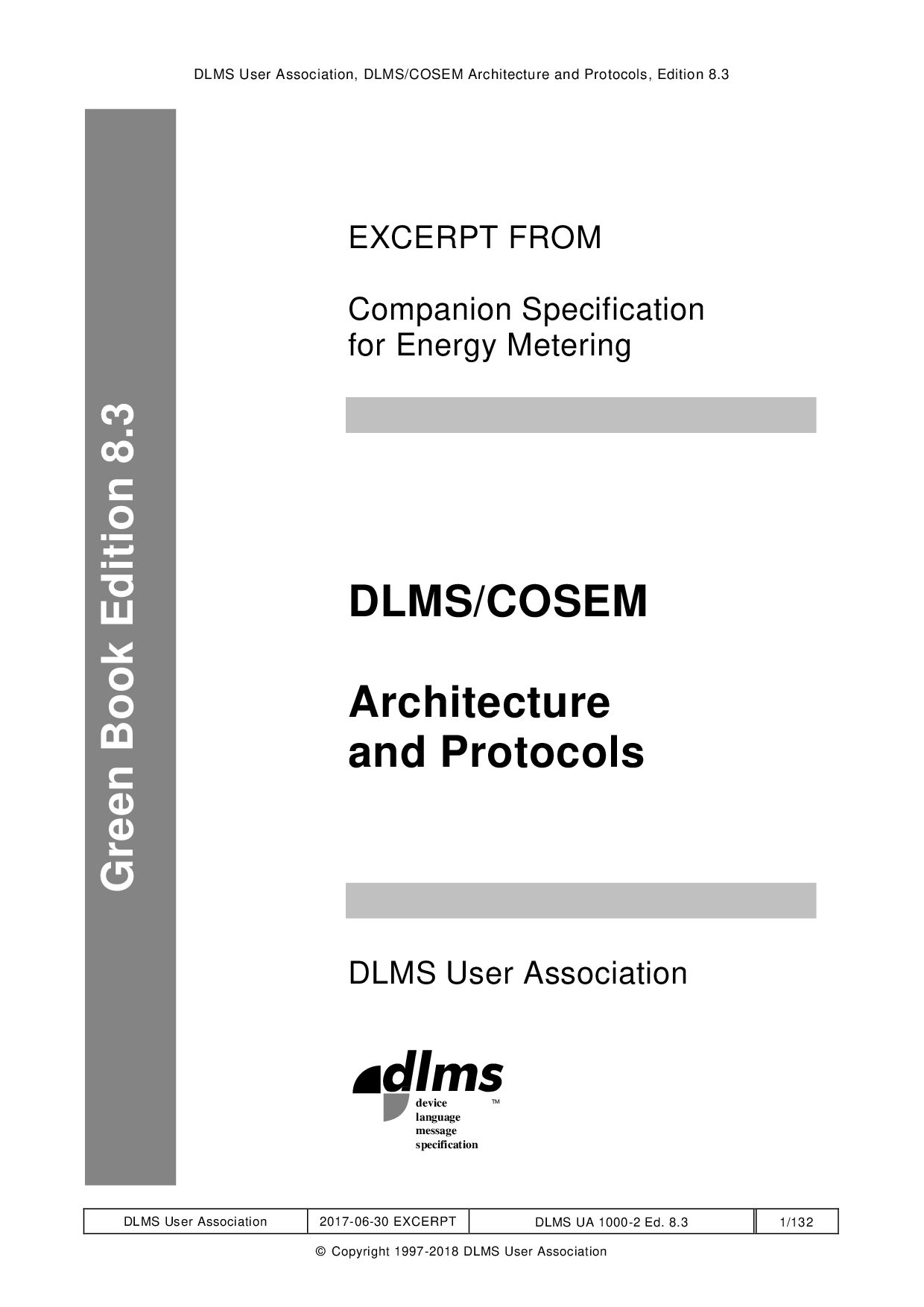 DLMS UA1000-2 Ed.8.3 2017封面图