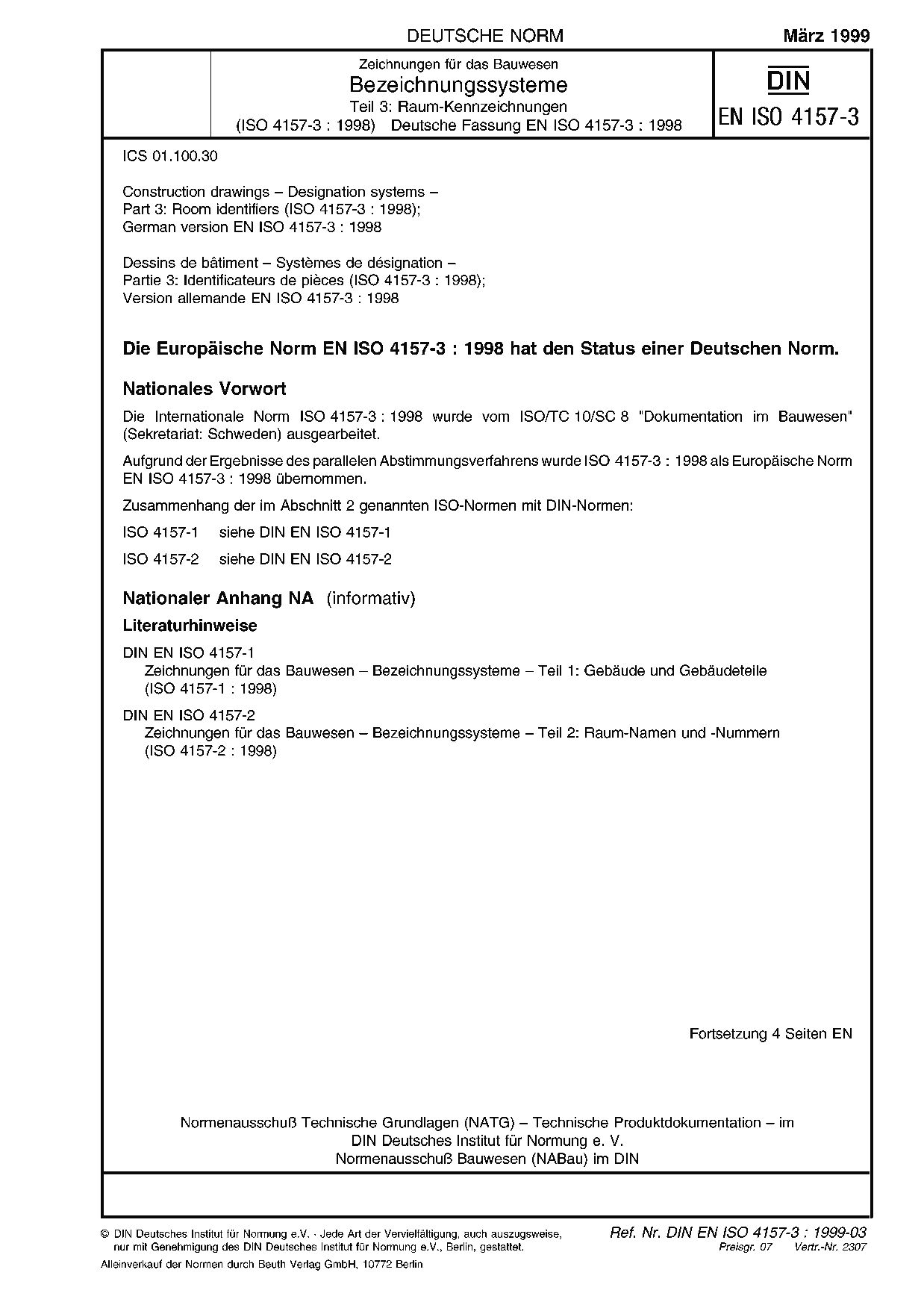 DIN EN ISO 4157-3:1999
