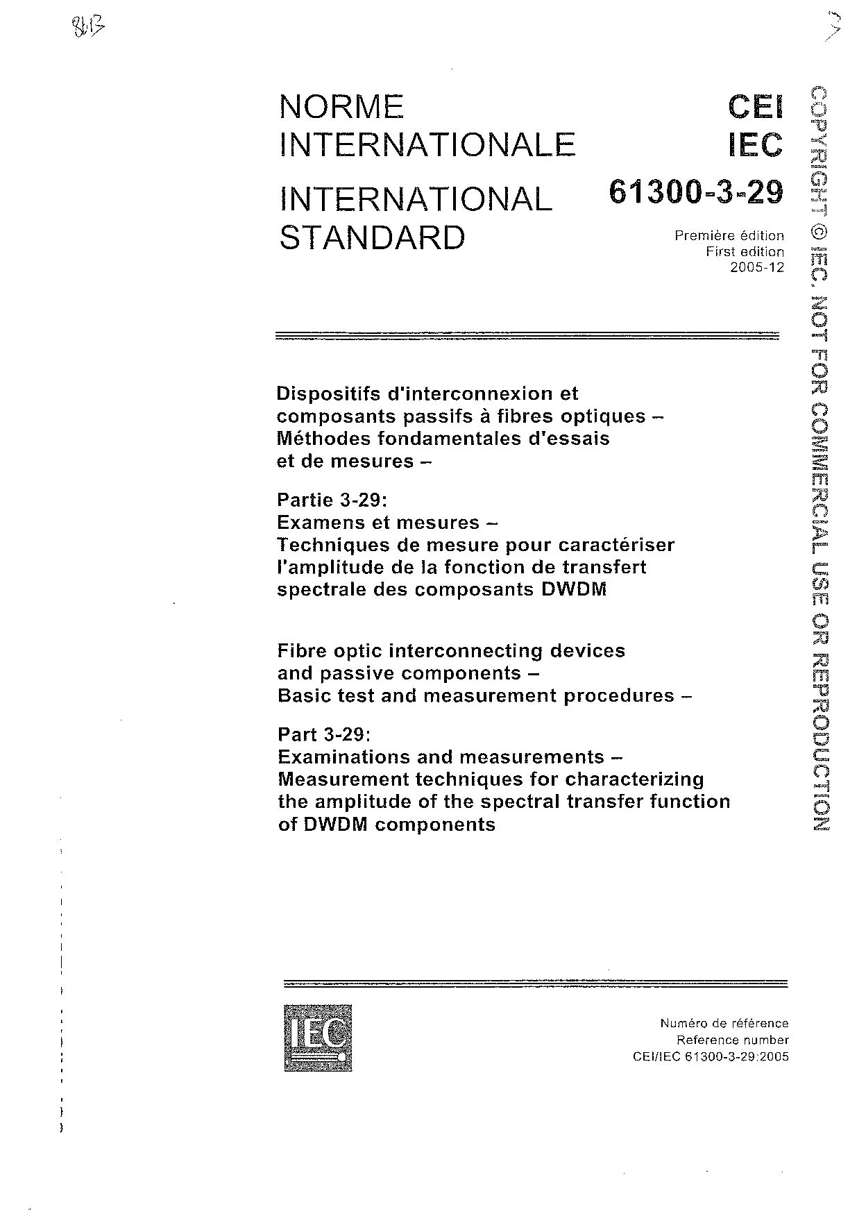 IEC 61300-3-29:2005封面图