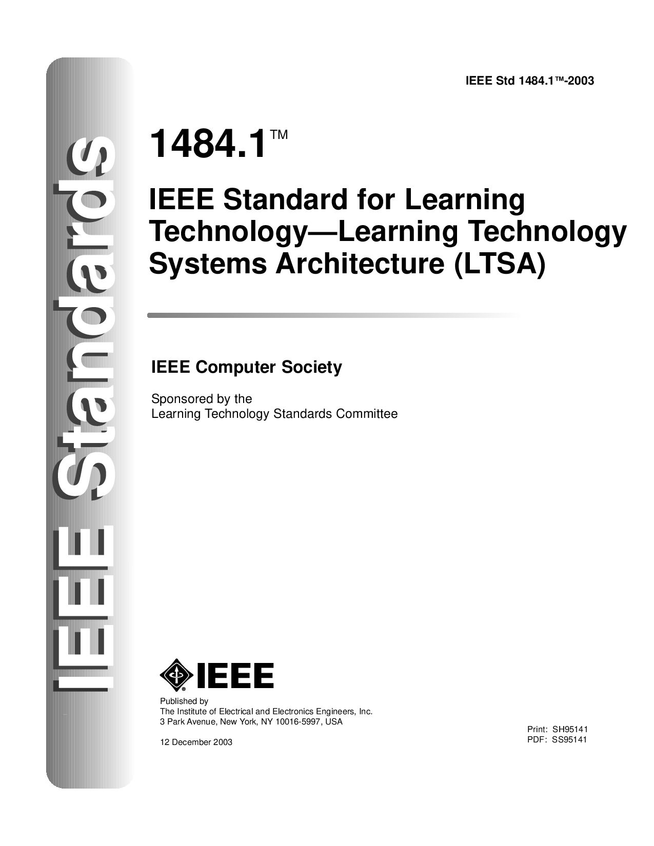 IEEE 1484.1-2003封面图