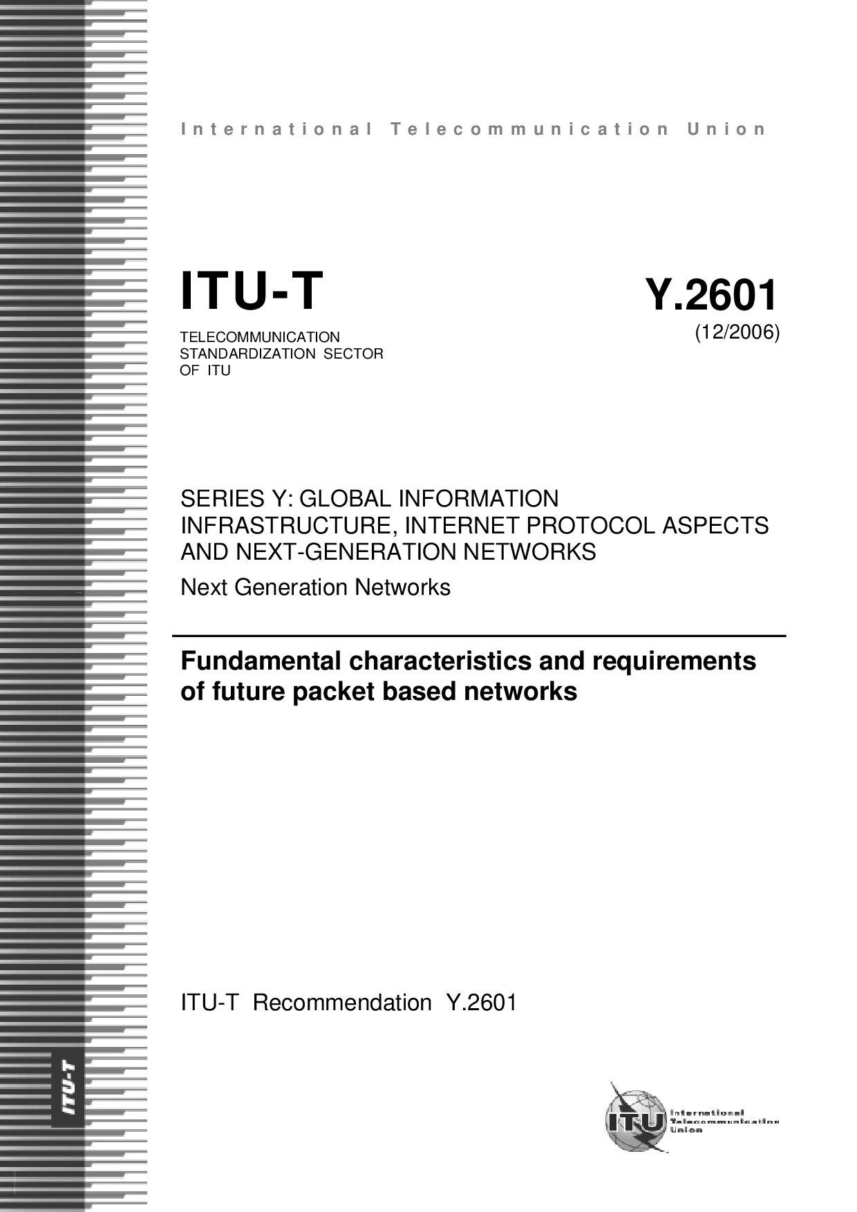 ITU-T Y.2601-2006