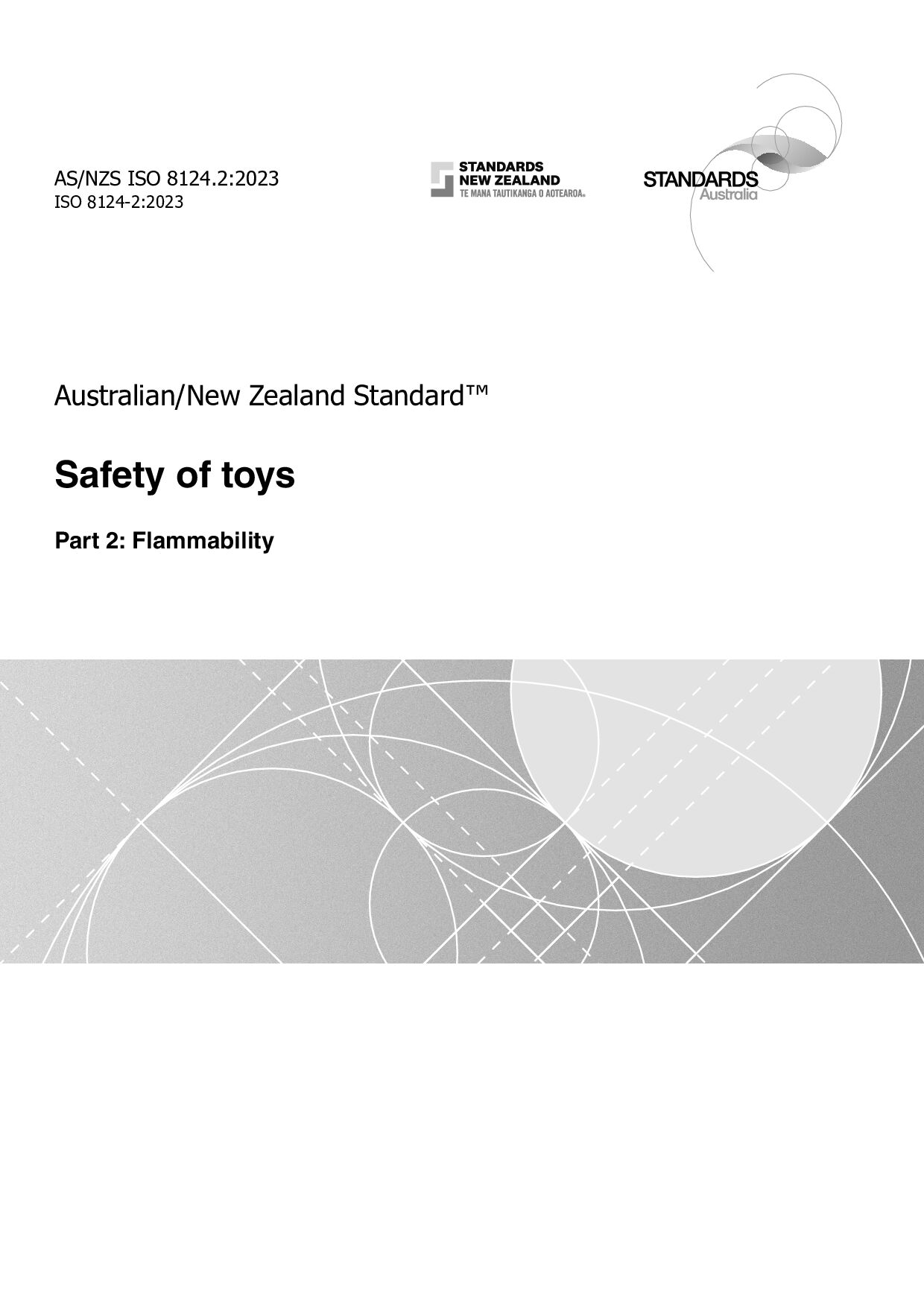 AS/NZS ISO 8124.2:2023封面图