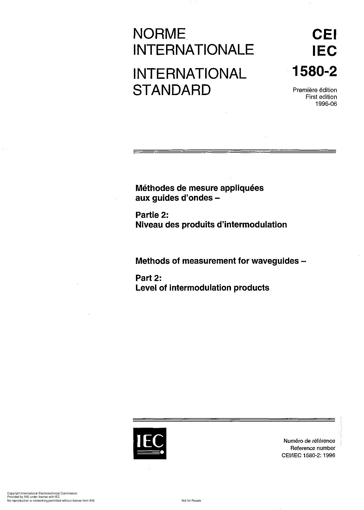 IEC 61580-2:1996