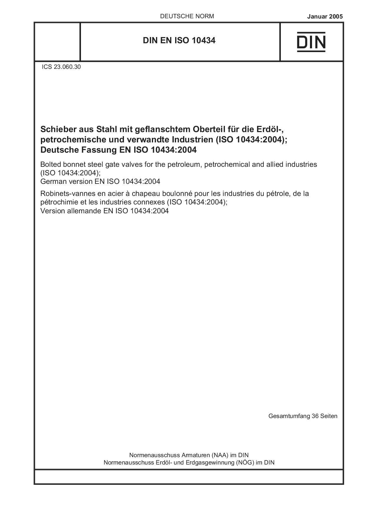 DIN EN ISO 10434:2005封面图