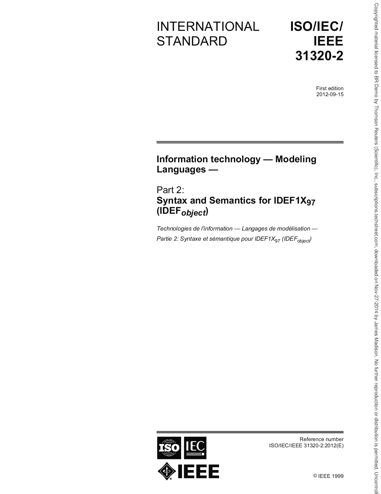 ISO/IEC/IEEE 31320-2:2012