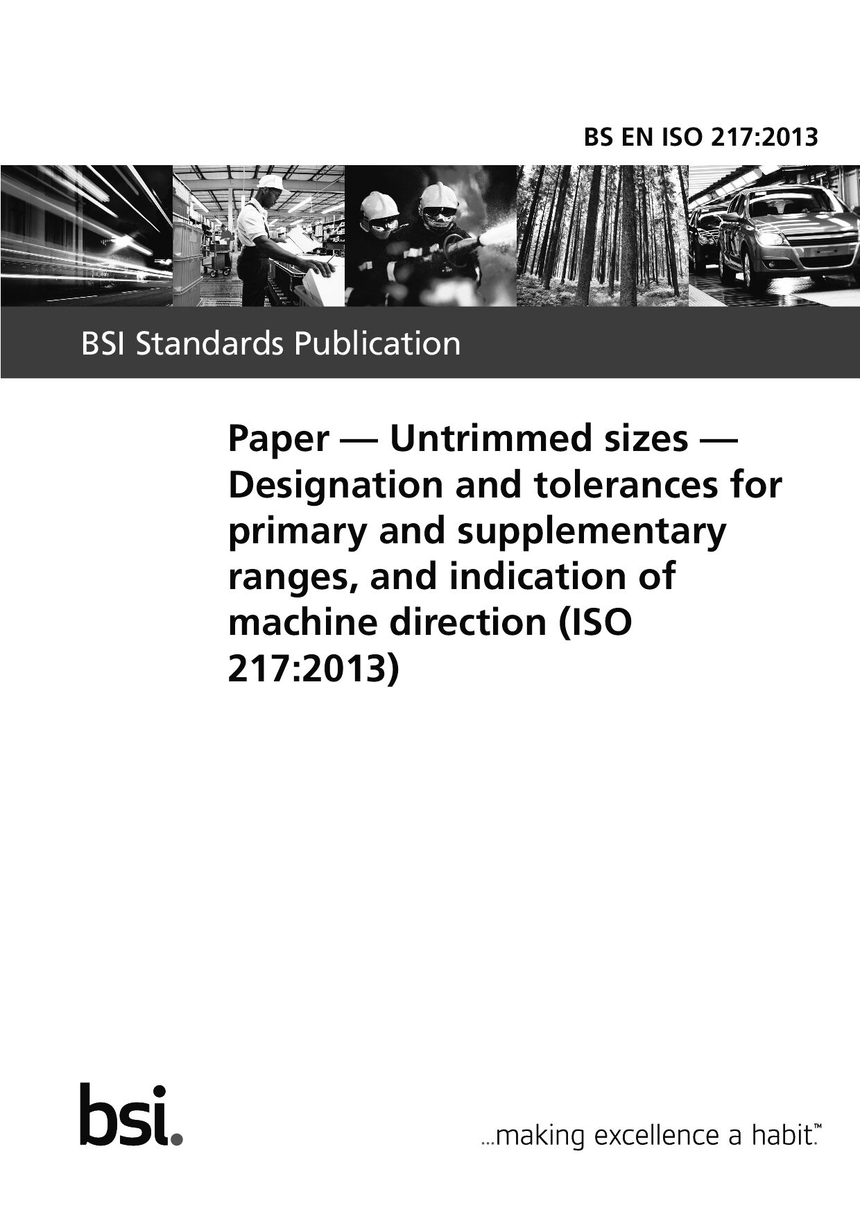 BS EN ISO 217:2013