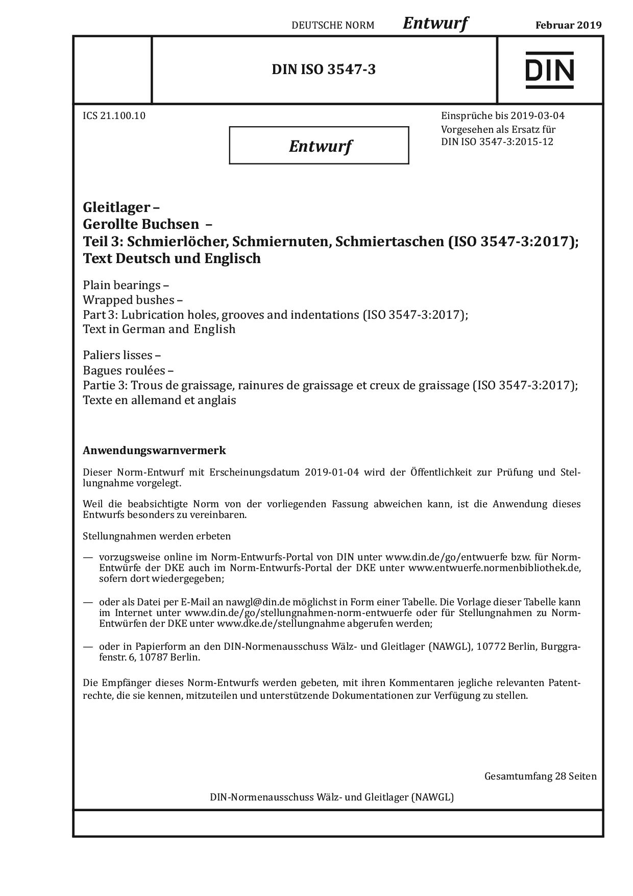DIN ISO 3547-3 E:2019-02封面图