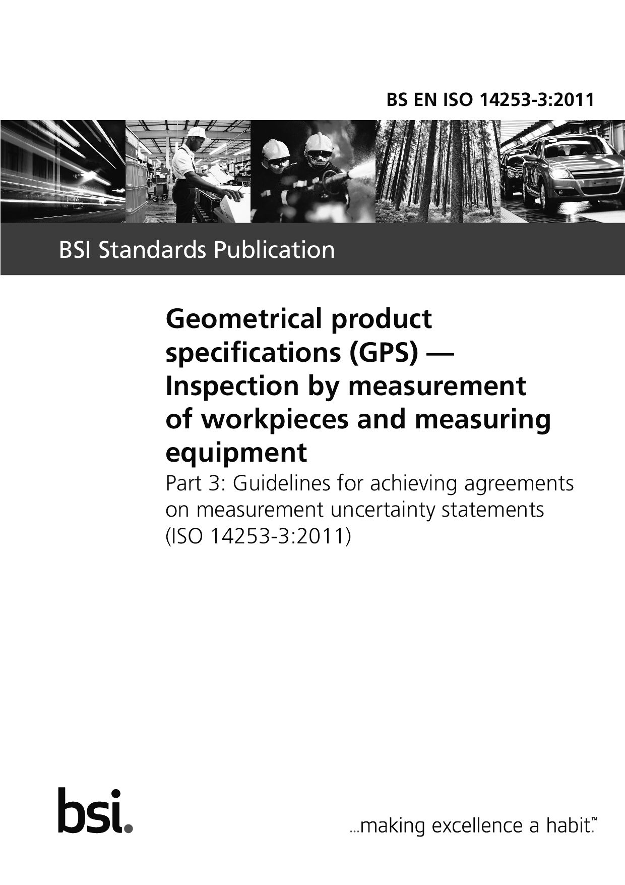 BS EN ISO 14253-3:2011