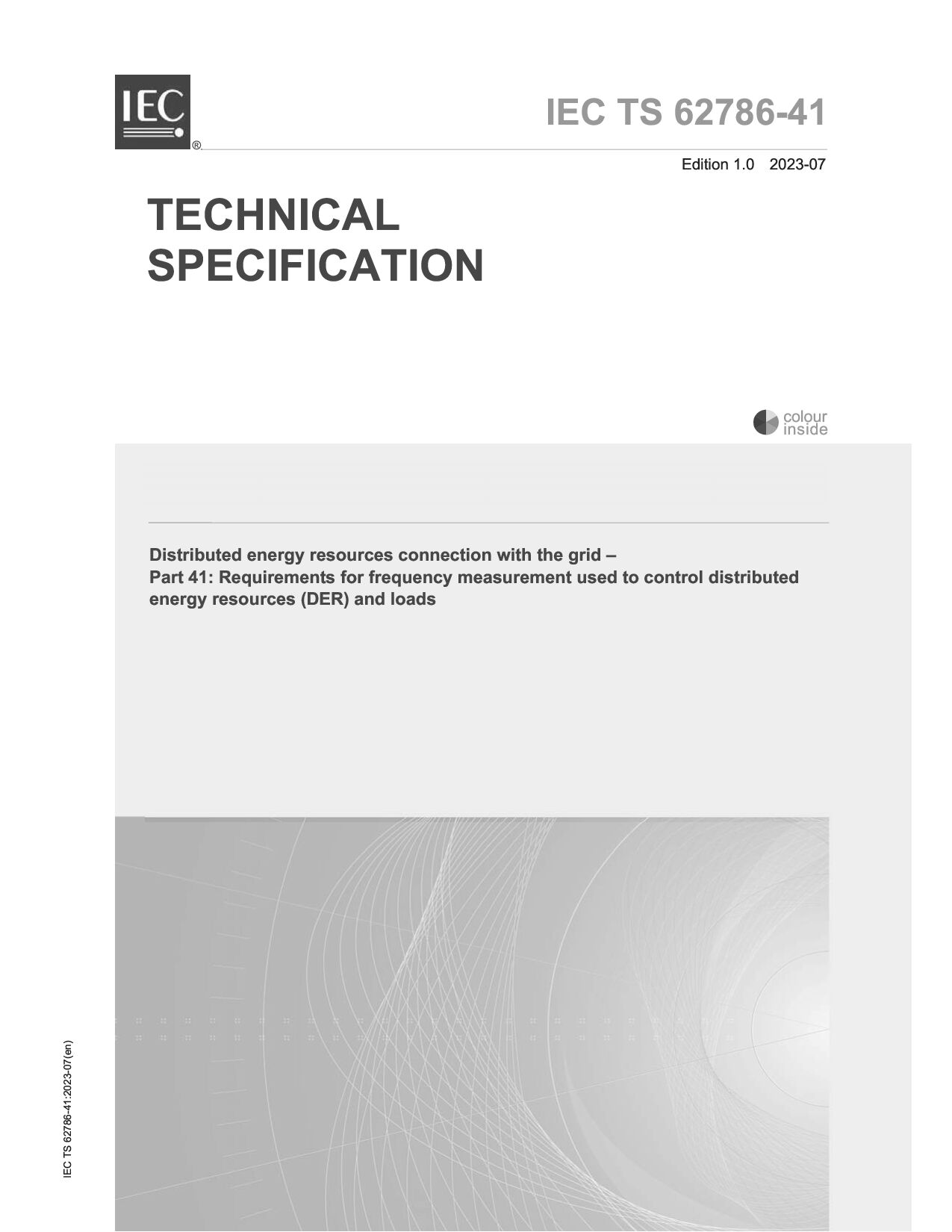 IEC TS 62786-41:2023封面图
