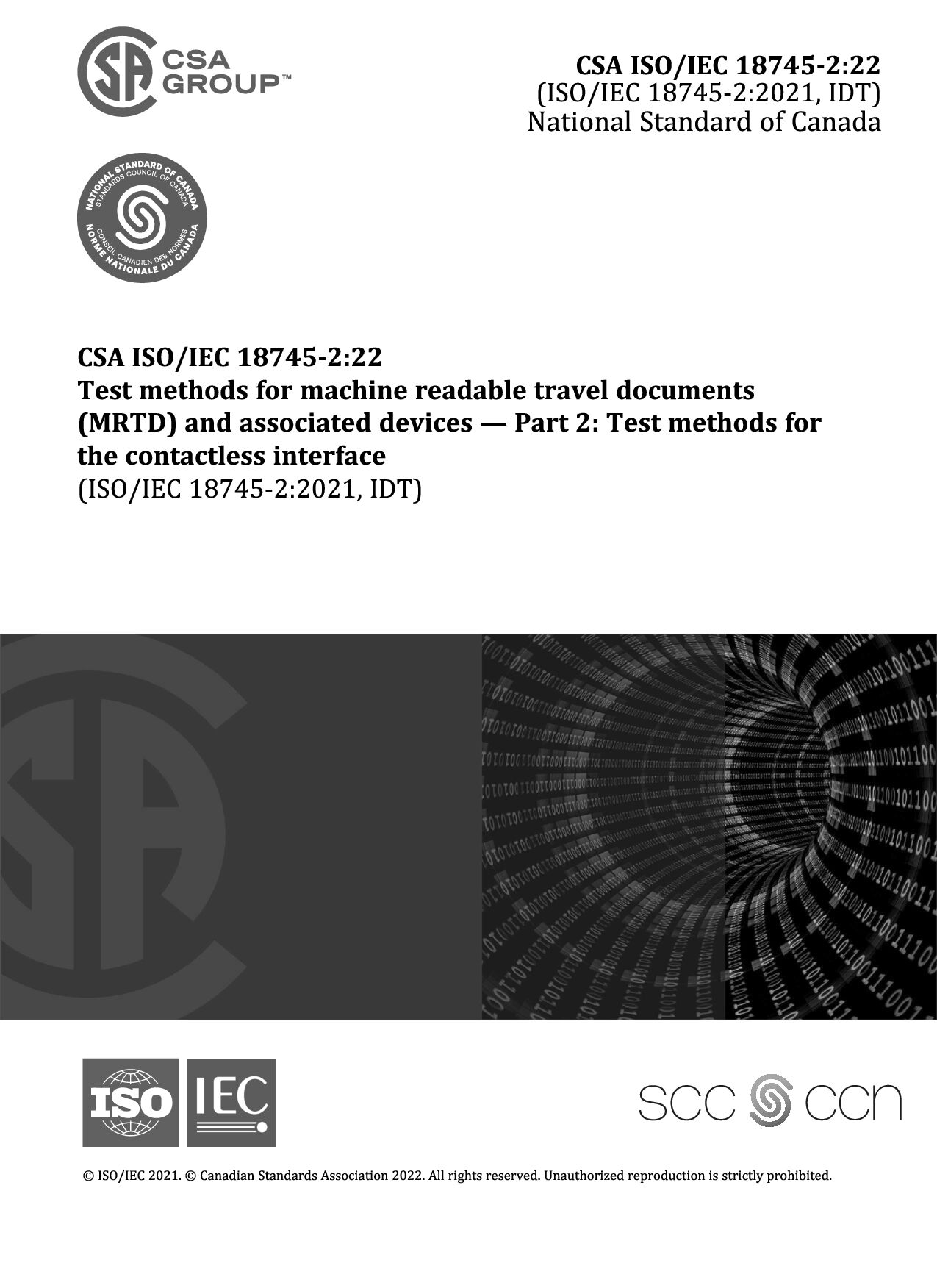CSA ISO/IEC 18745-2:2022