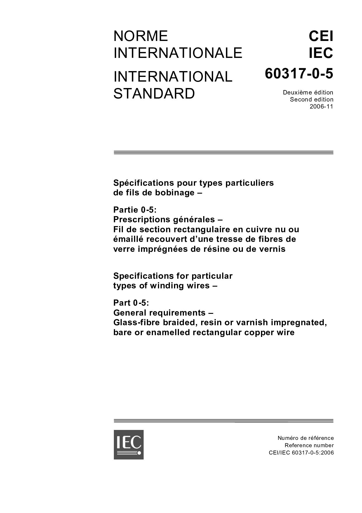 IEC 60317-0-5:2006