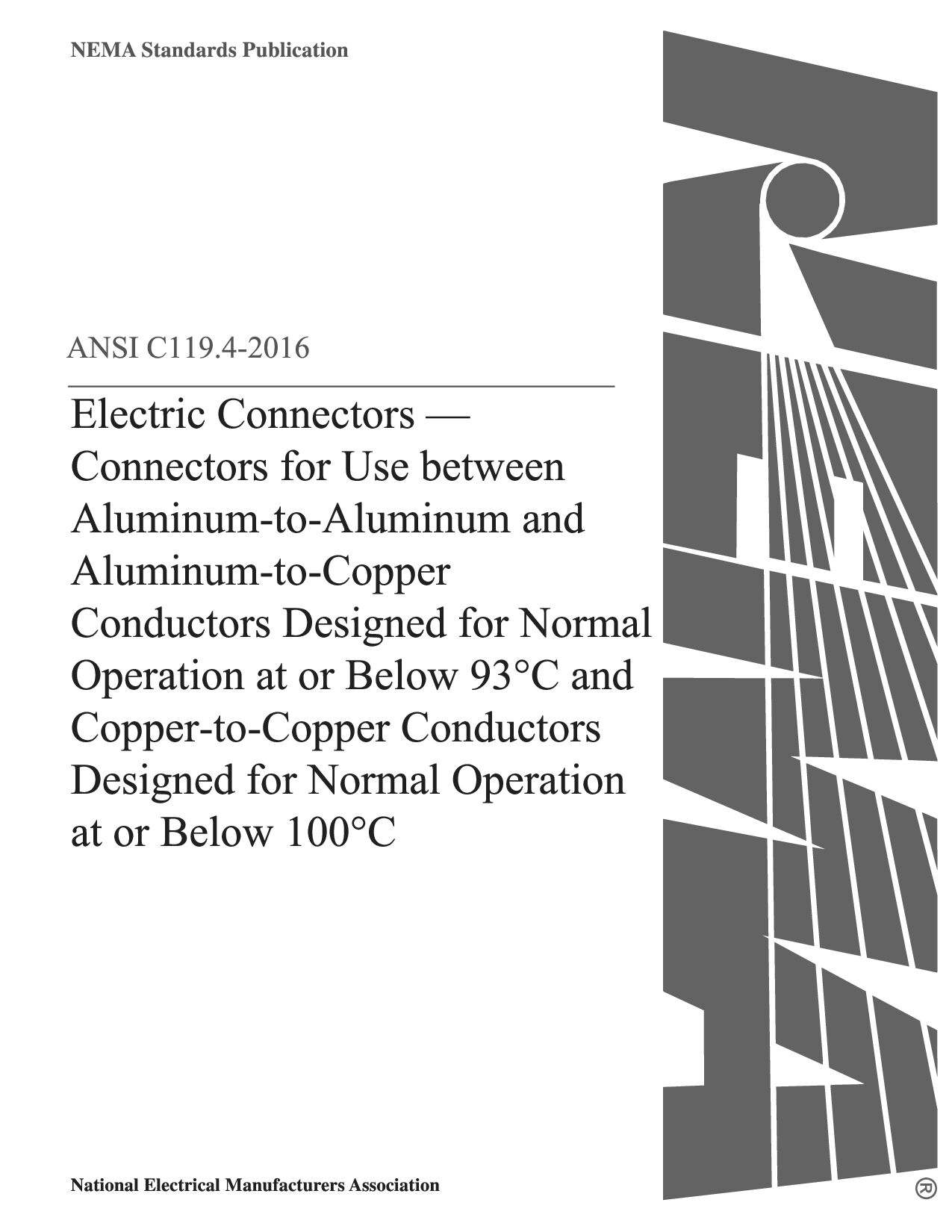 ANSI C119.4-2016封面图