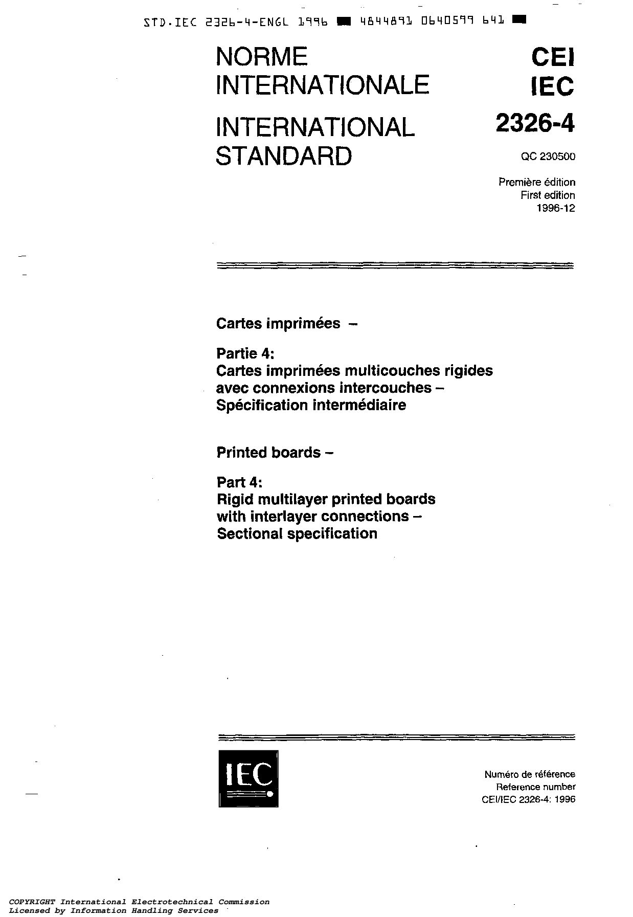 IEC 62326-4:1996