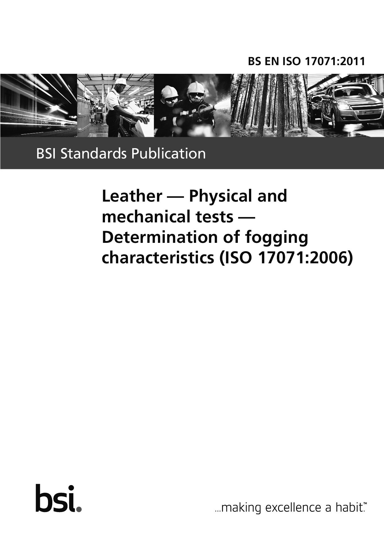 BS EN ISO 17071:2011