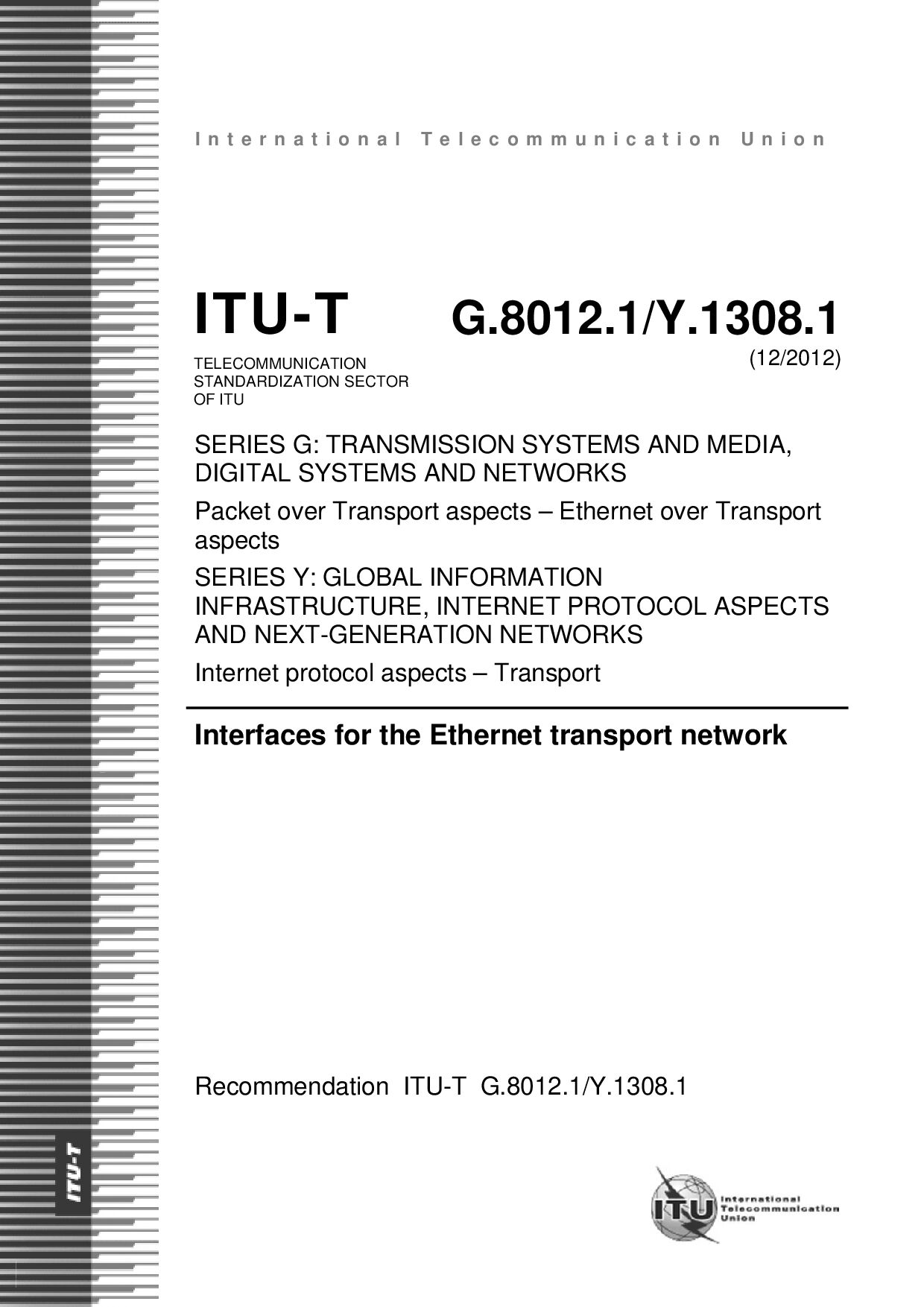 ITU-T G.8012.1-2012封面图