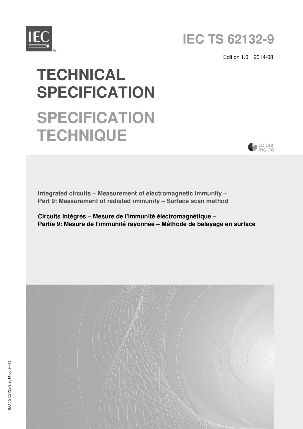 IEC TS 62132-9:2014封面图