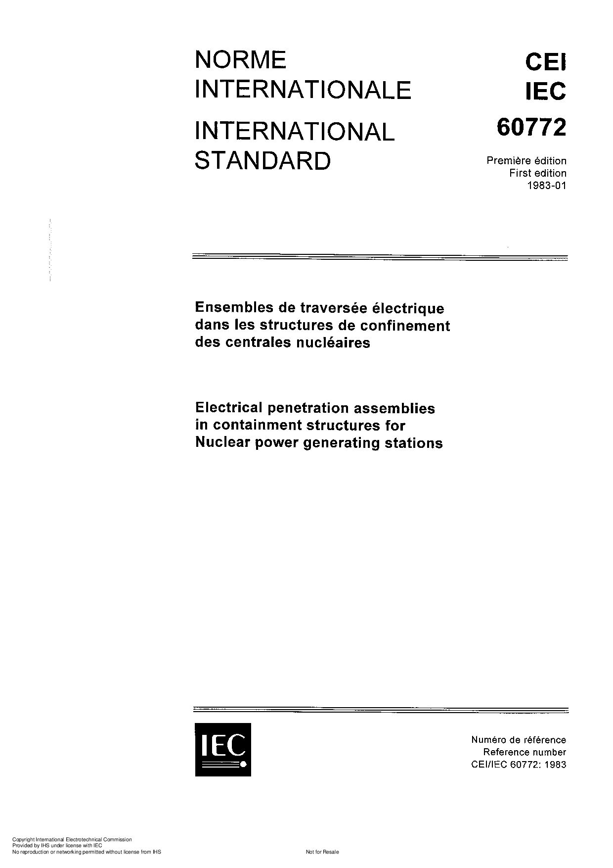 IEC 60772:1983封面图