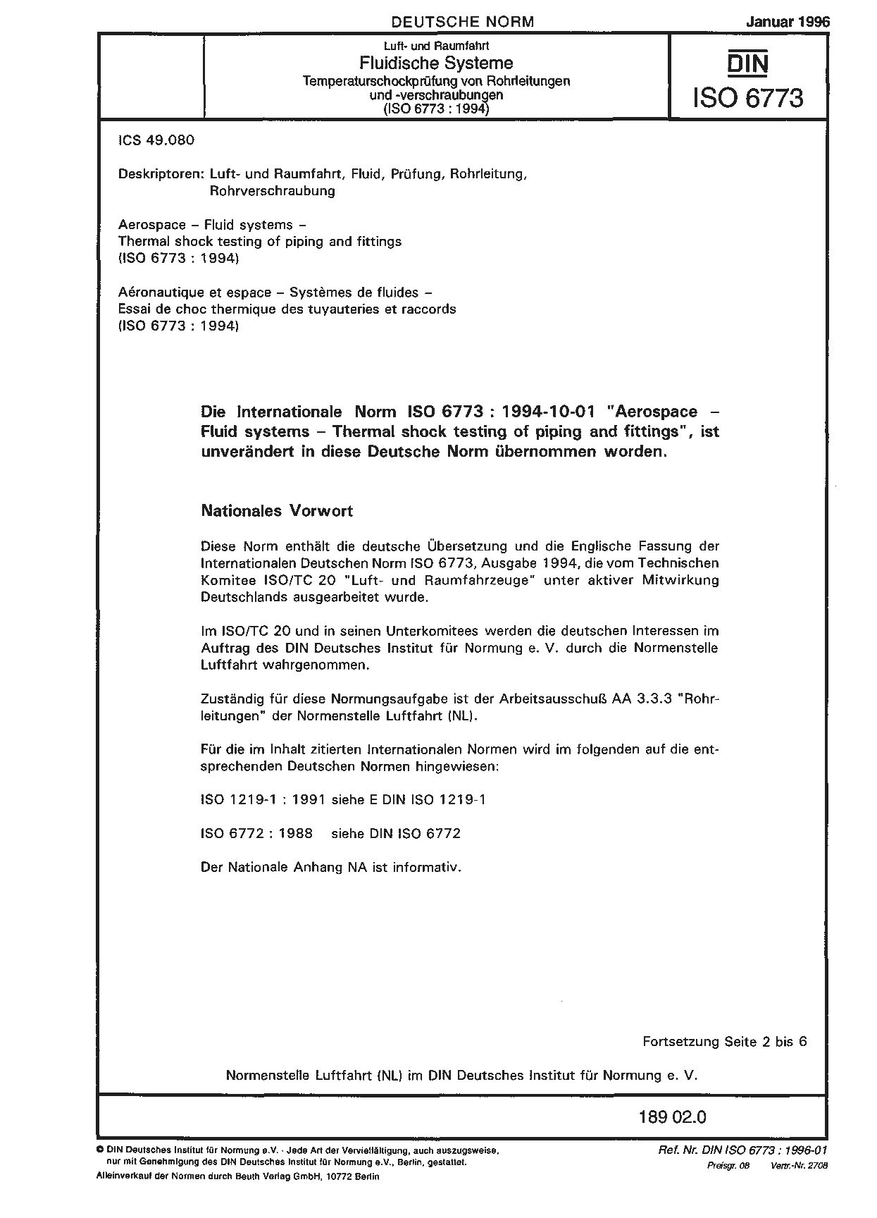 DIN ISO 6773:1996
