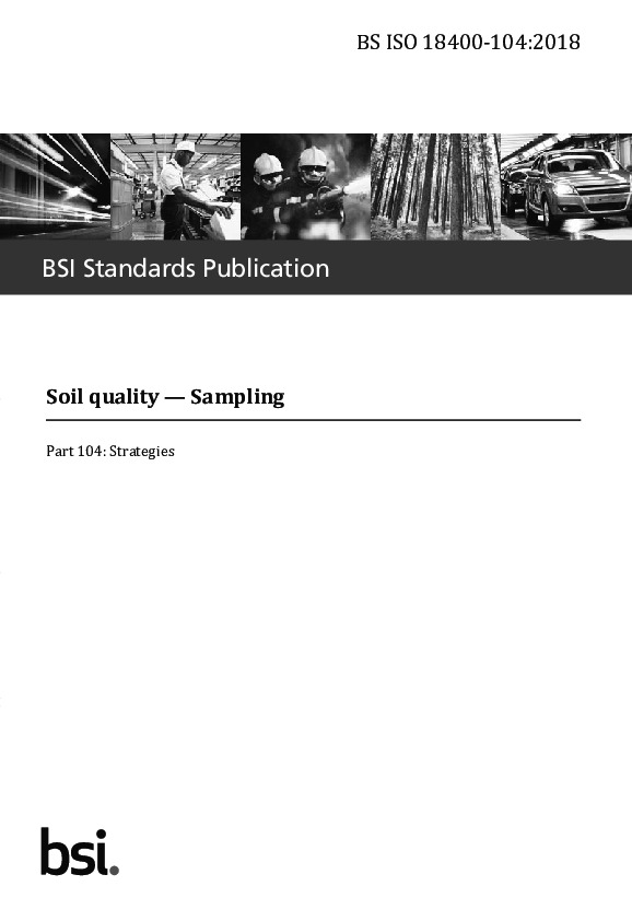 BS ISO 18400-104-2018