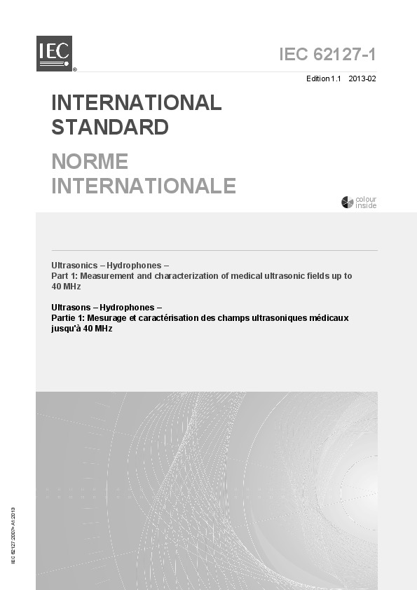 IEC 62127-1 Edition 1.1-2013