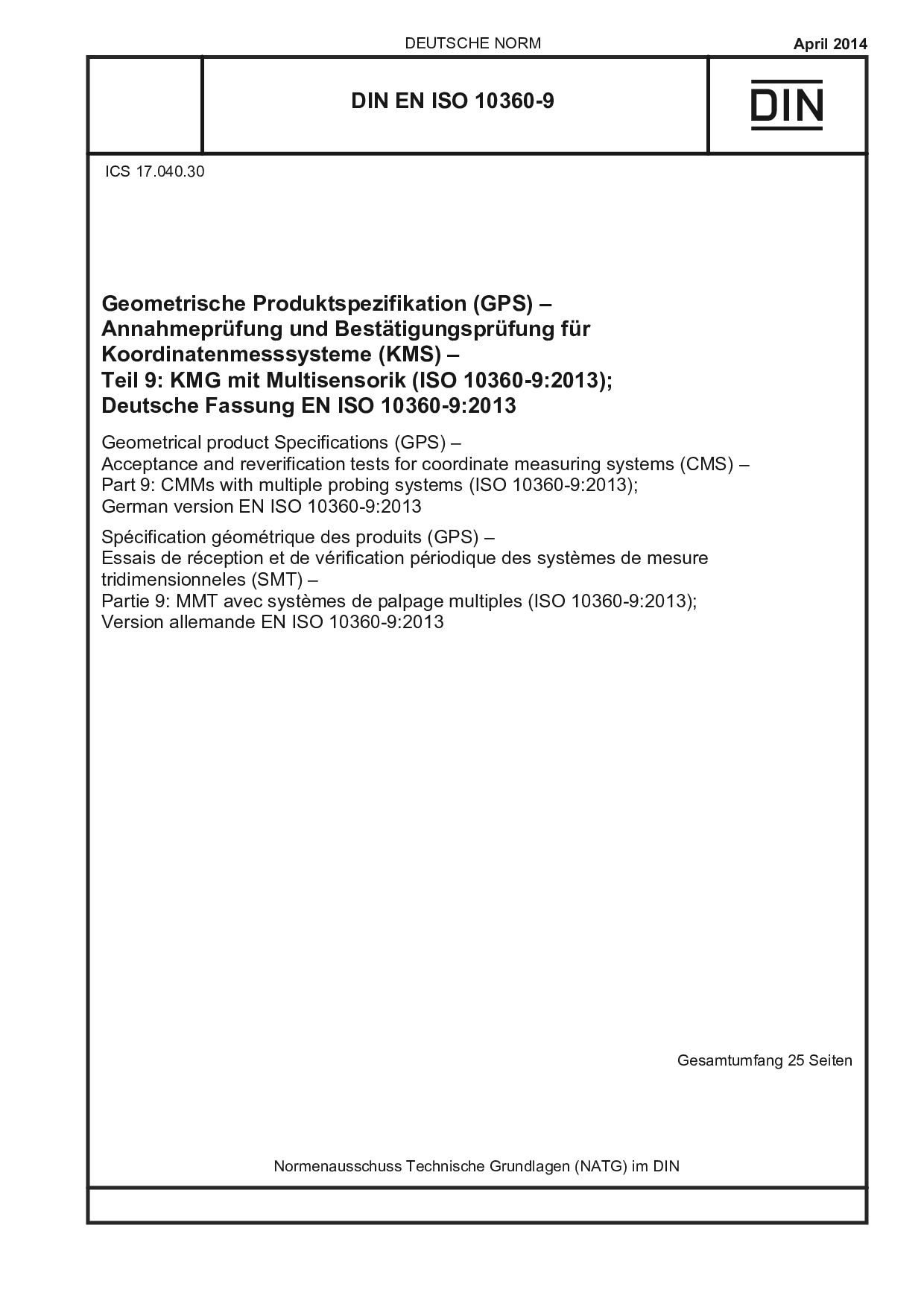 DIN EN ISO 10360-9:2014