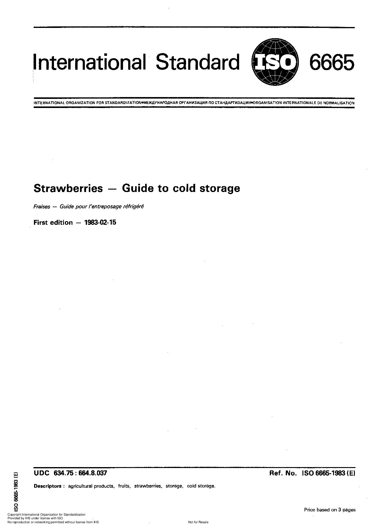 ISO 6665:1983封面图