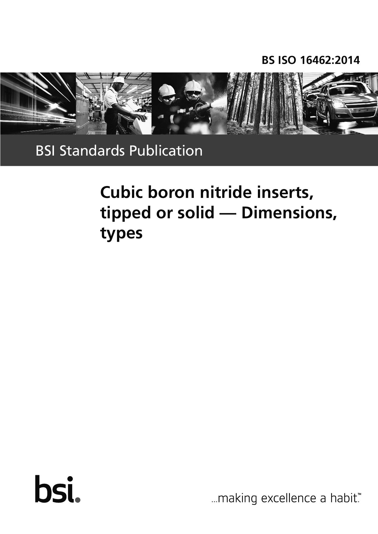 BS ISO 16462:2014封面图