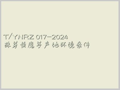 T/YNRZ 017-2024封面图