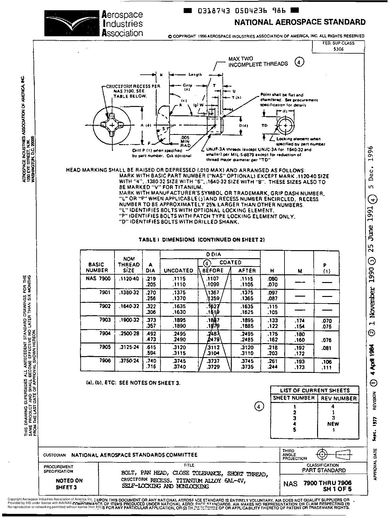 AIA/NAS NAS 7902-1996封面图