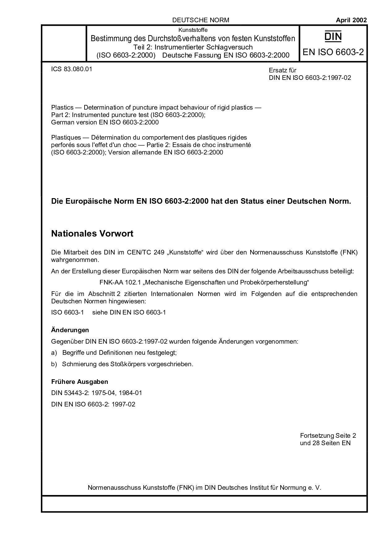 DIN EN ISO 6603-2:2002-04