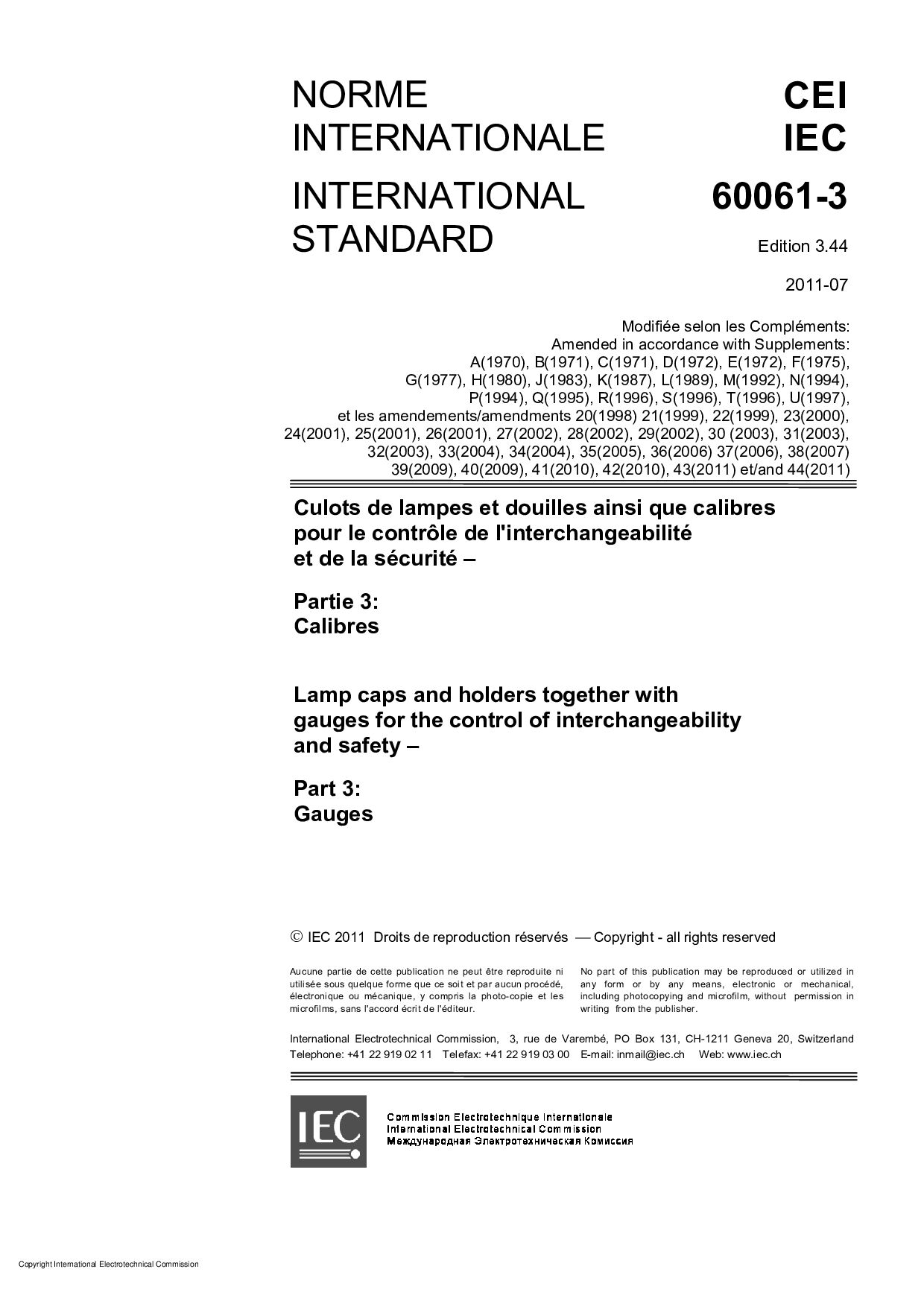 IEC 60061-3:1969/AMD44:2011