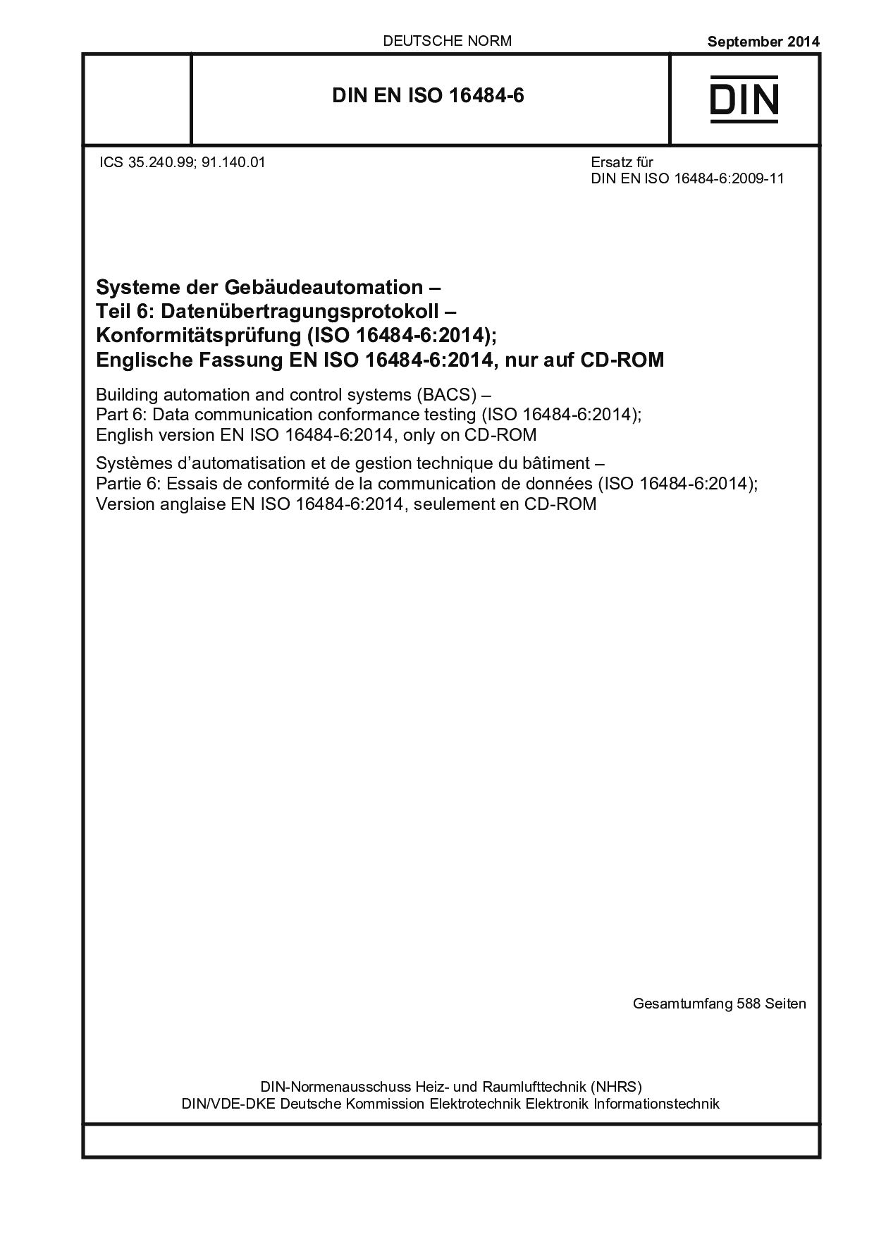 DIN EN ISO 16484-6:2014