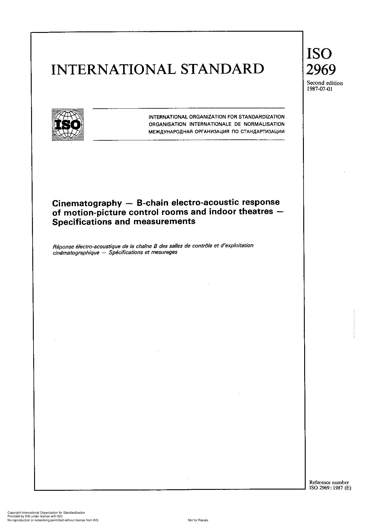 ISO 2969:1987封面图
