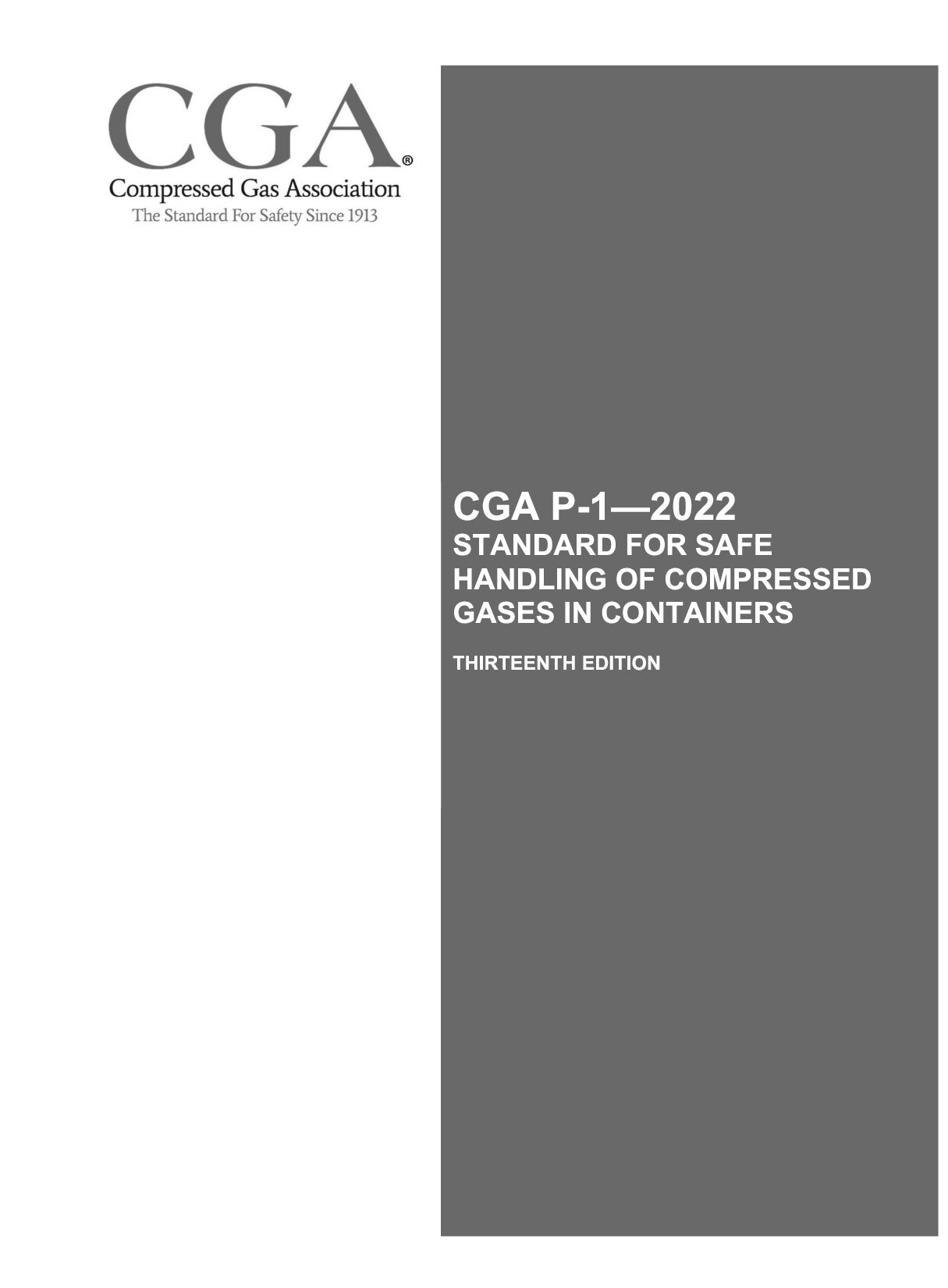 CGA P-1-2022封面图